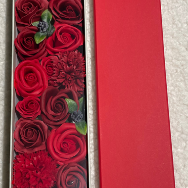 Extra Long - Roses Rouges Classiques