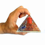 Lrg Orgonite Pyramide 70mm - Ganesh