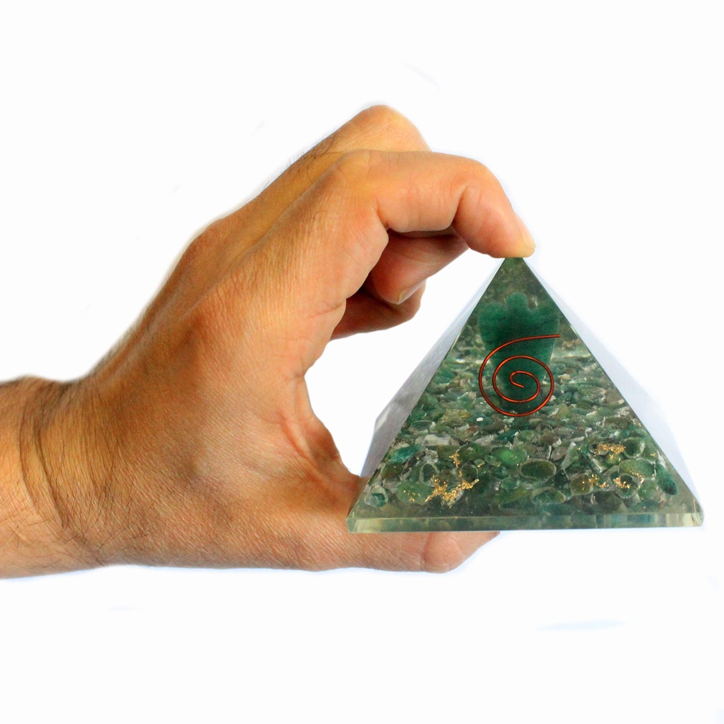 Pyramide d'Orgonite 70mm - Ange