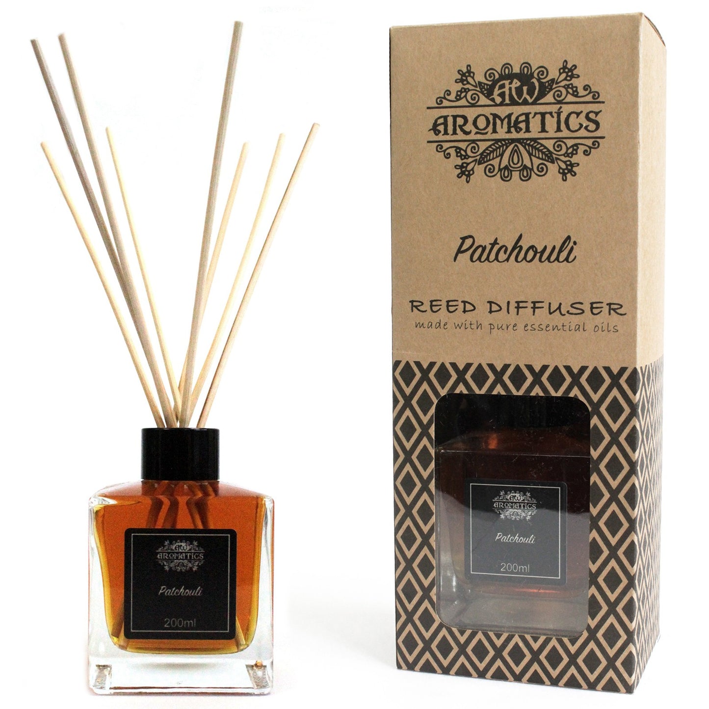 Diffuseur à réchaud d'huiles essentielles de patchouli 200ml