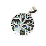 Pendentif Arbre de vie en argent 22 mm - Ormeau