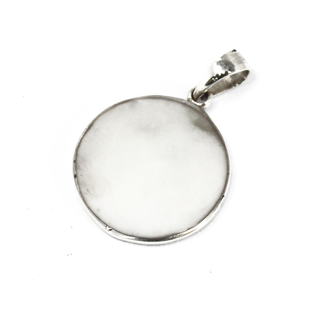 Pendentif d'arbre de vie en argent 22 mm - Nacre