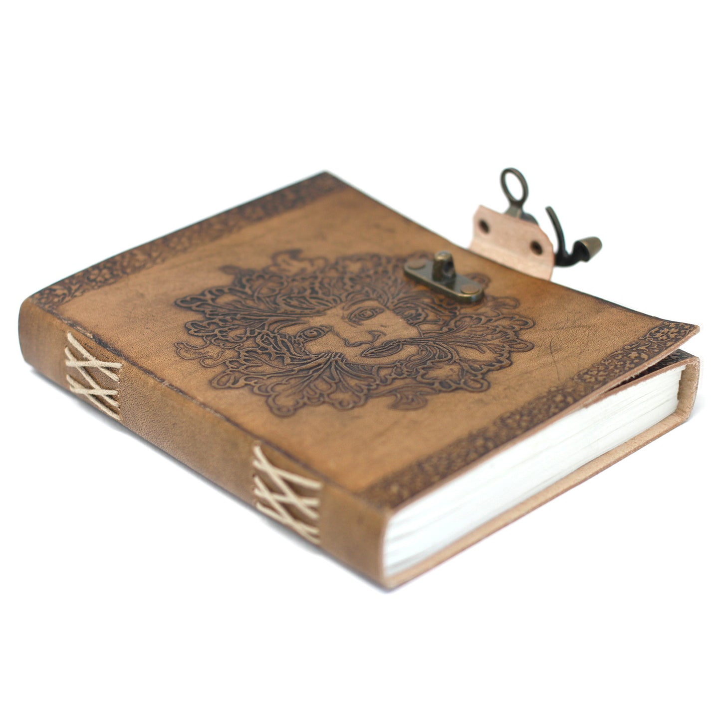 Carnet de notes en cuir Greenman (6x8")