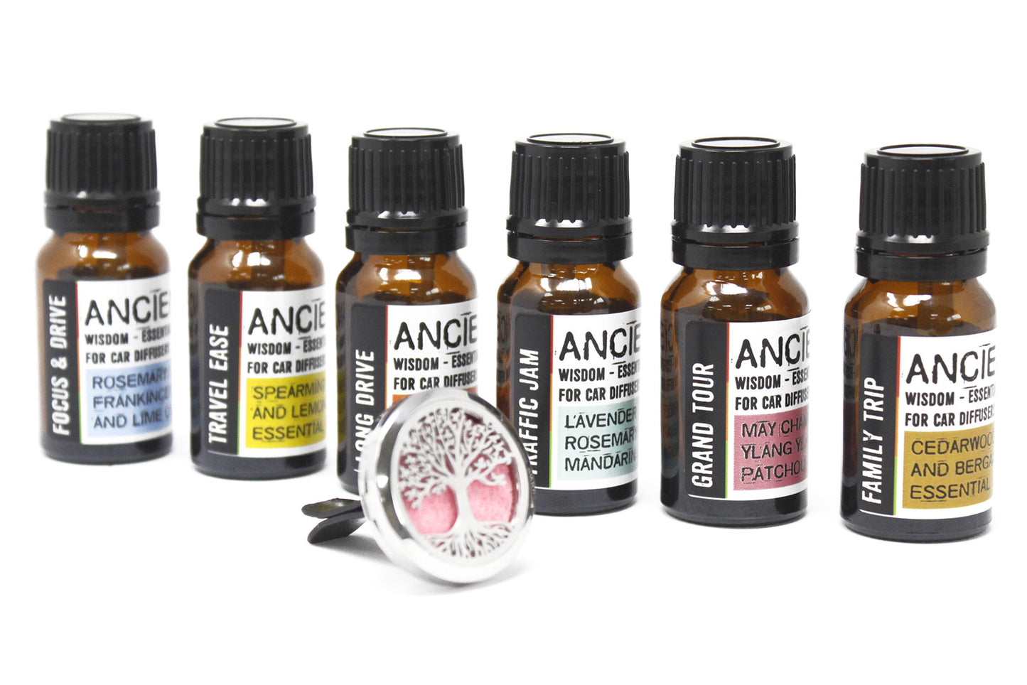 Mélange pour voiture d'aromathérapie 10ml - Bouchon de circulation