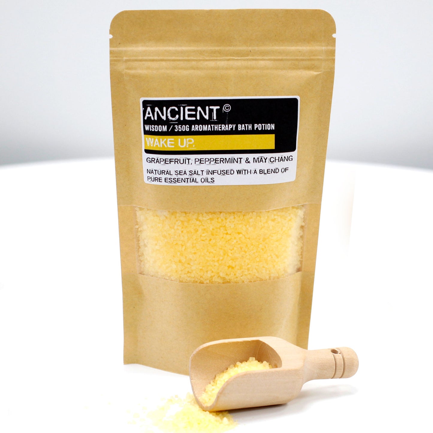 Aromatherapy Bath Potion in Kraft Bag 350g - Wake Up (en anglais)