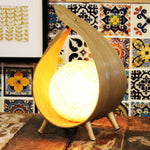 Lampe naturelle à la noix de coco - Boucle naturelle