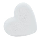 Heart shaped bath bomb 70g - Coconut