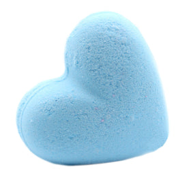 Heart-Shaped Bath Bomb 70g - Baby Powder