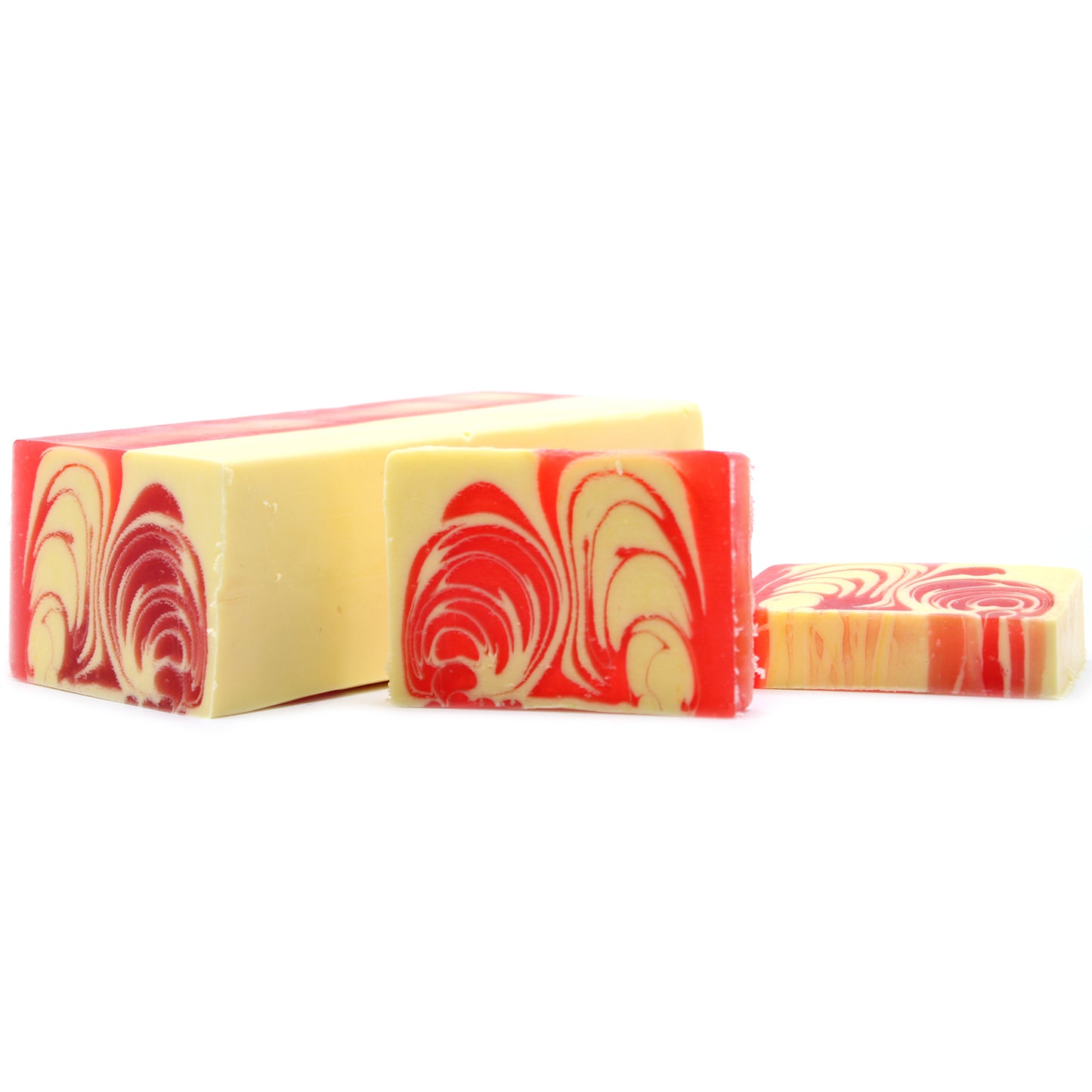 Pain de Savon Artisanal 1.2kg - Fraise