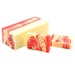 Pain de Savon Artisanal 1.2kg - Fraise