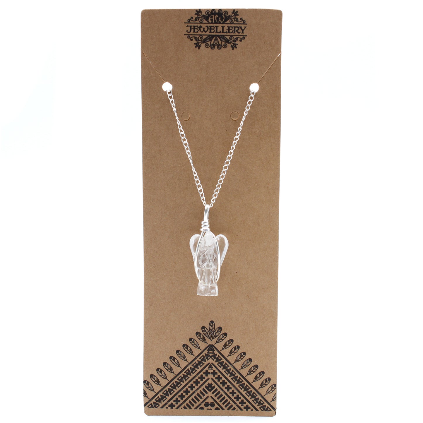 Pendentif d'ange gardien en pierre - Rock Quartz