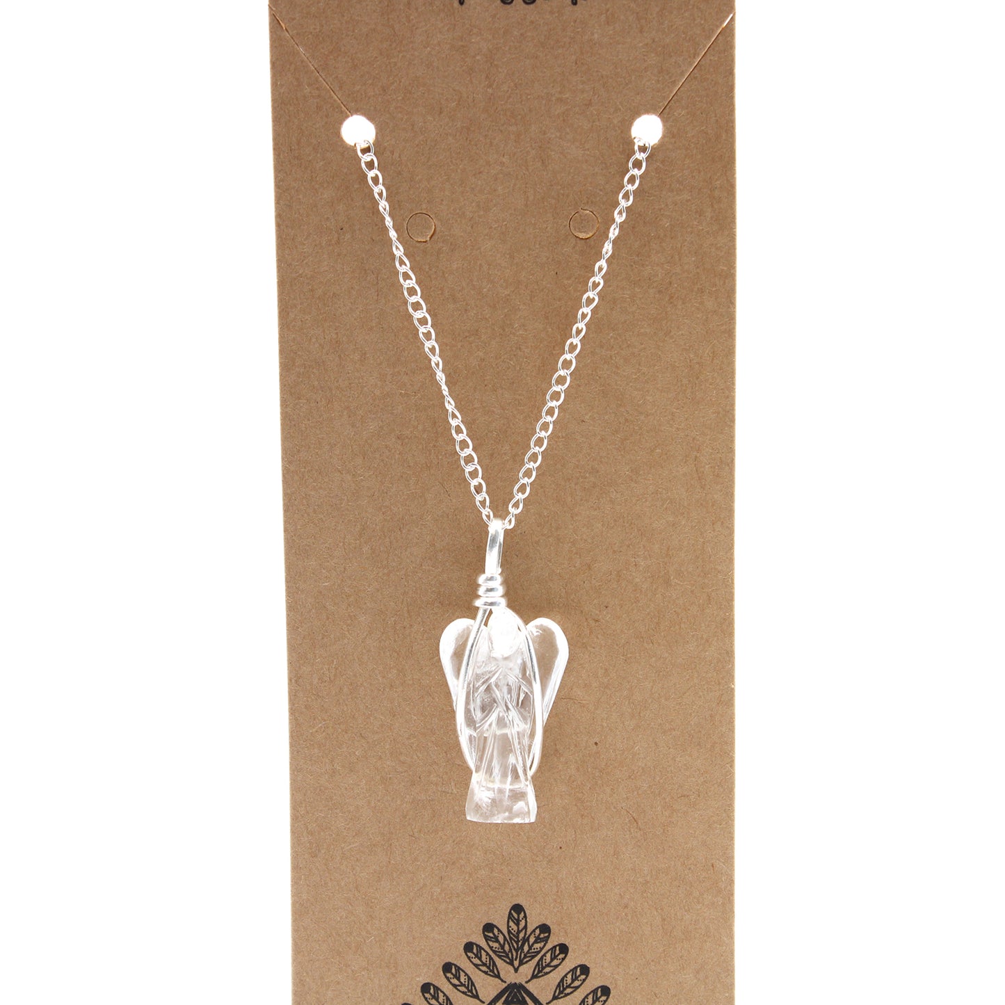 Pendentif d'ange gardien en pierre - Rock Quartz