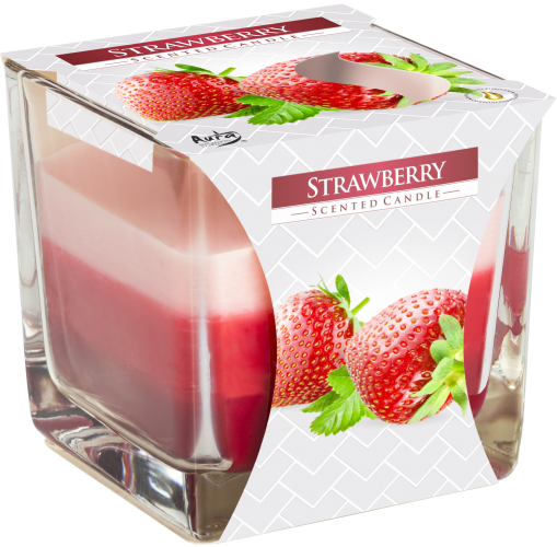 Rainbow candle - Strawberry