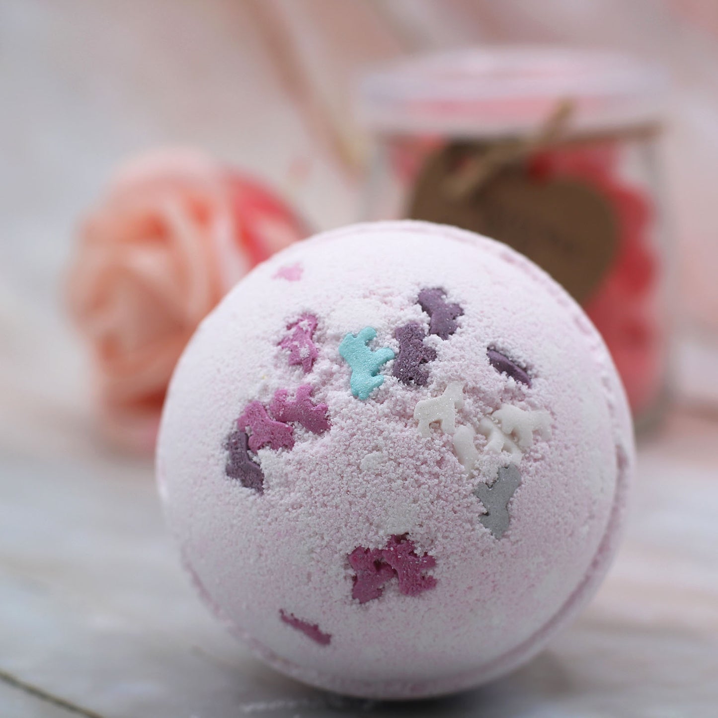 "Magic Unicorns" Bath Bomb - White Fig