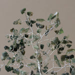 Arbre en pierre avec base en organite - 160 pierres - Moss Agate