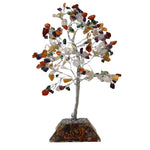 Gemstone tree with organelle base - 160 stones - Multi