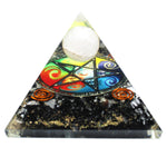 Orgonite Pyramide - Midnight Pentagon - 70mm