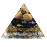 Pyramide d'Orgonite - Midnight Reiki - 70mm