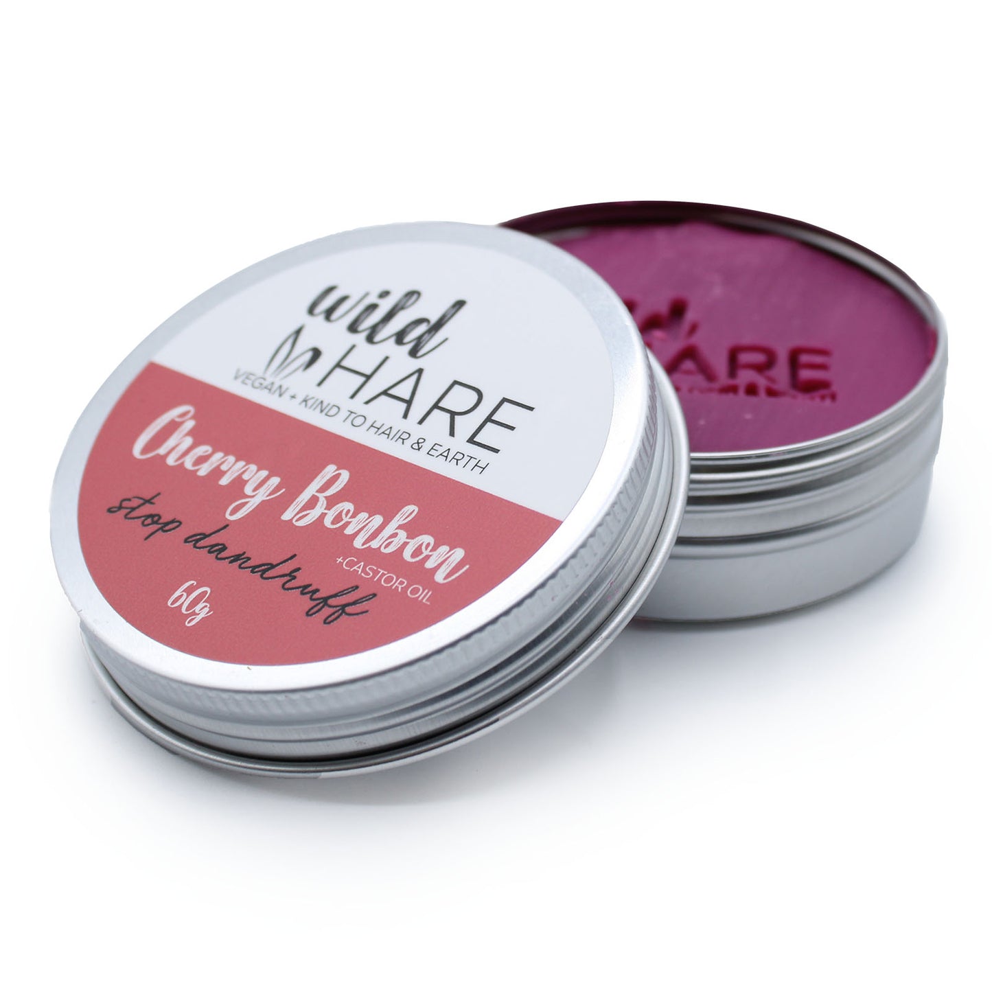 Shampooing solide au lièvre sauvage 60g - Cerise Bonbon