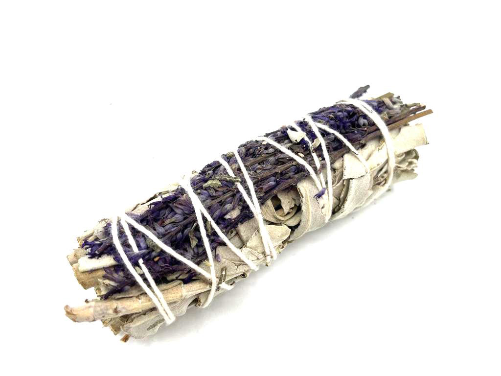 Smoke stick - White sage &amp; Lavender 10 cm