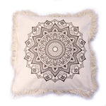 Housse de Coussin Mandala Lotus - 60x60cm - bronze