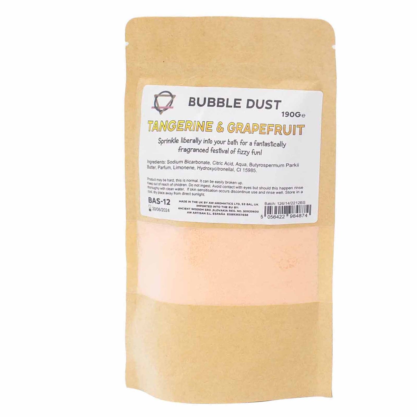 Poussière de bain Tangerine & Grapefruit 190g