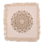 Housse de Coussin Mandala Lotus - 45x45cm - bronze