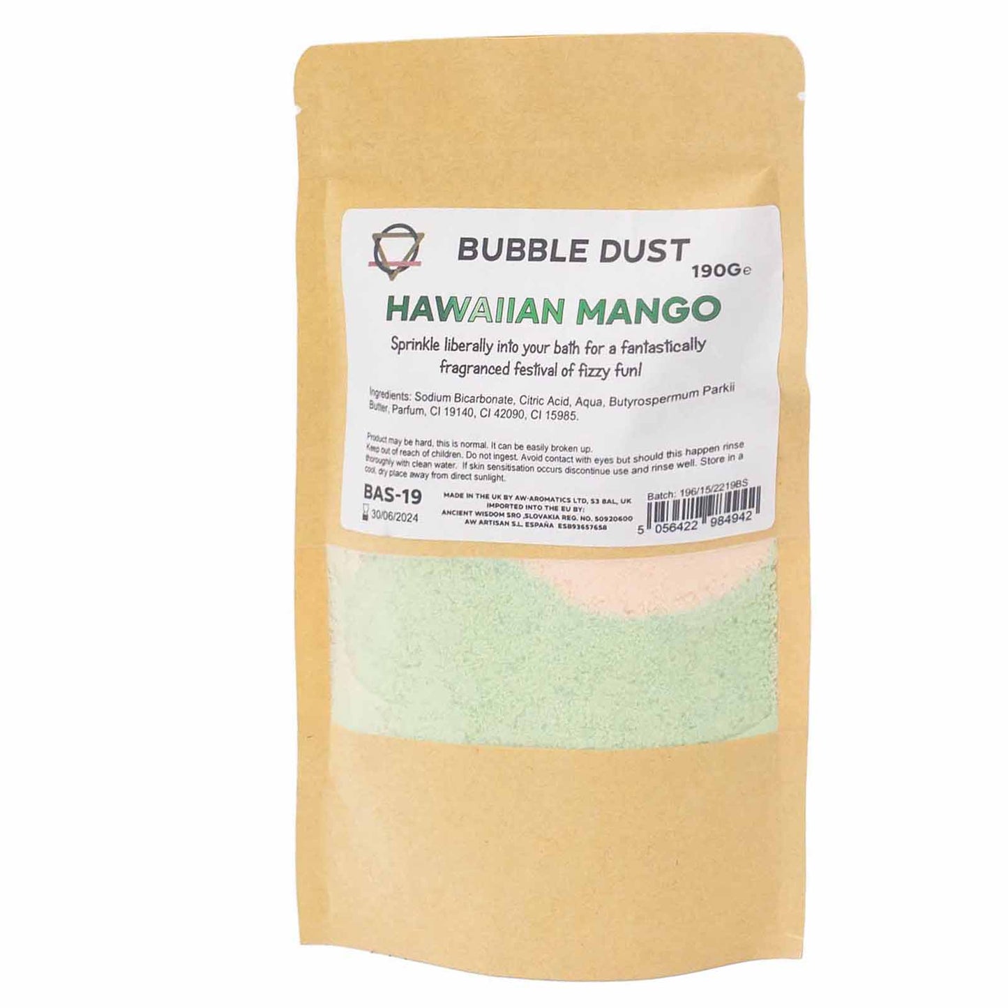 Hawaiian Mango Bath Dust 190g