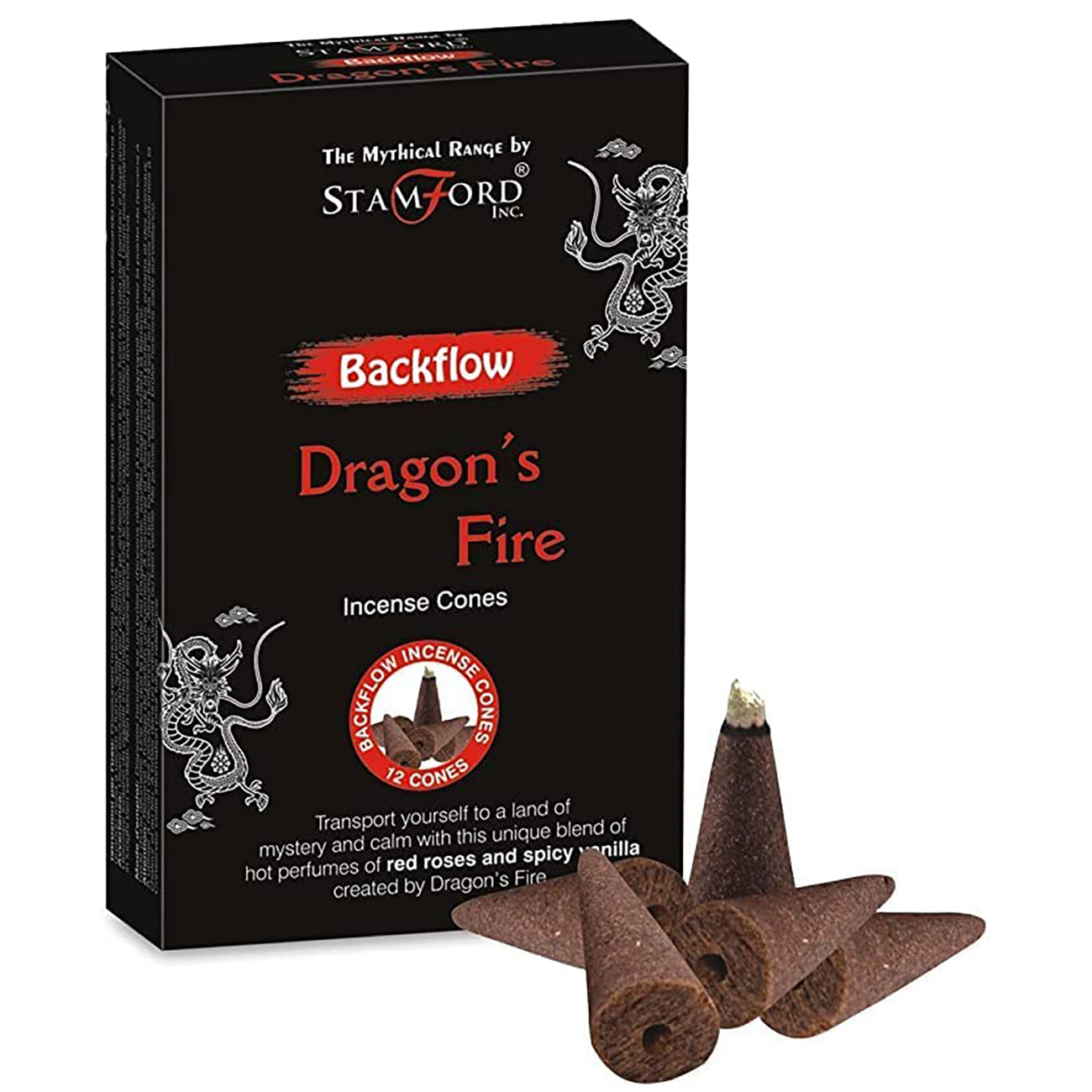 Cones à écoulement rétroactif mythiques - Feu du dragon