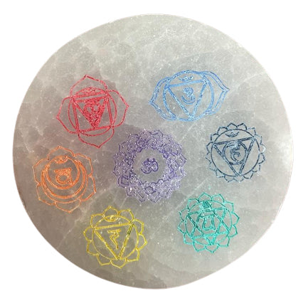 Petit plateau de charge 8cm - Chakra Design - couleur