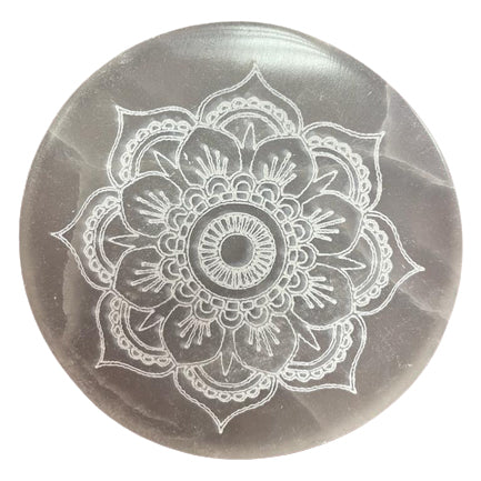 Assiette de chargement moyenne 10cm - Lotus Mandala