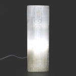 Lampe bloc sélénite 25cm - Lampe Chakra