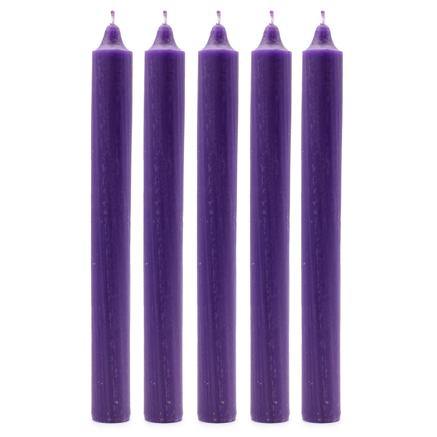 5x Bougies de Table Lilas en Vrac (100)