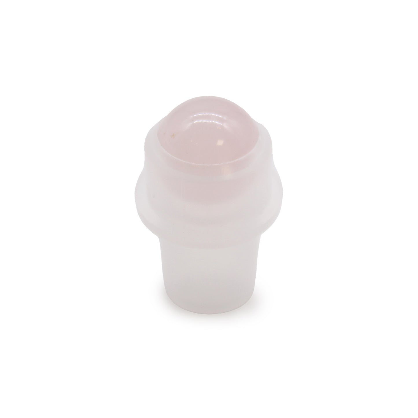 Roller à pierre précieuse pour flacon de 5ml - Quartz Rose