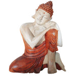 Statue de Bouddha sculptée à la main - 25cm Pensée