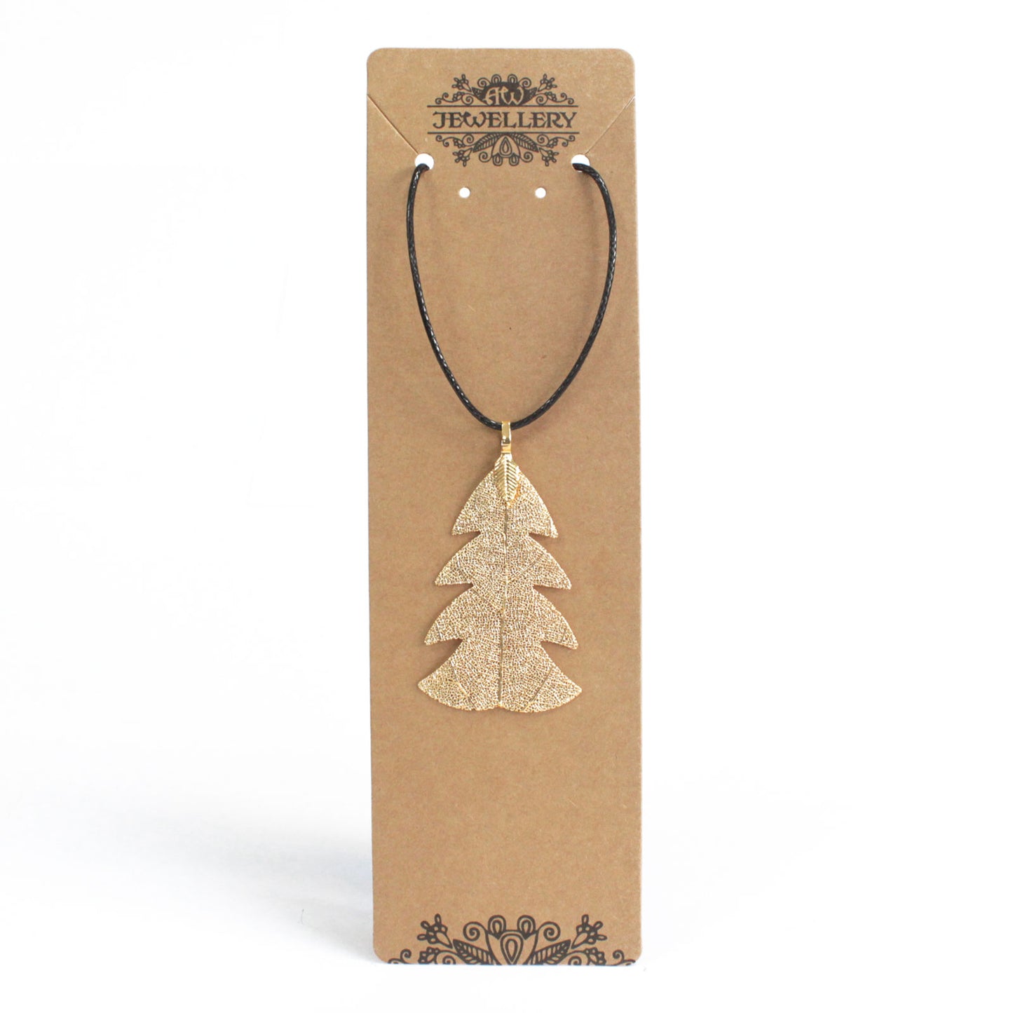 Collier - Sapin Festif - Or