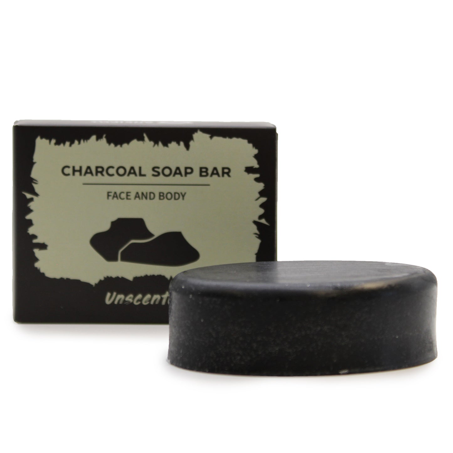 Savon au charbon de bois 85g - Non parfumé