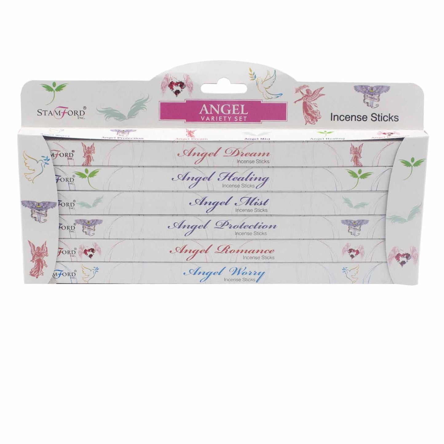 Coffret d'encens Stamford - Ange (blanc)