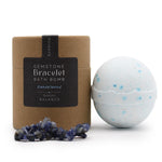 Bombe de bain avec bracelet en sodalite