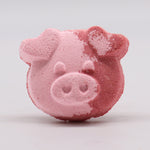 Bombe de bain cochon 70g - Vanille Cupcake