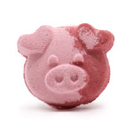 Bombe de bain cochon 70g - Vanille Cupcake