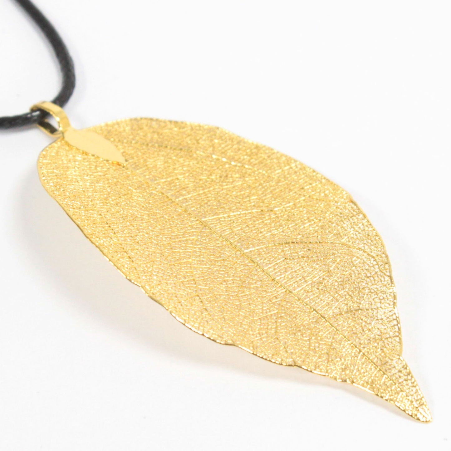 Collier - Feuille de bravoure - Or