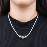 Collier en argent et or - Tri